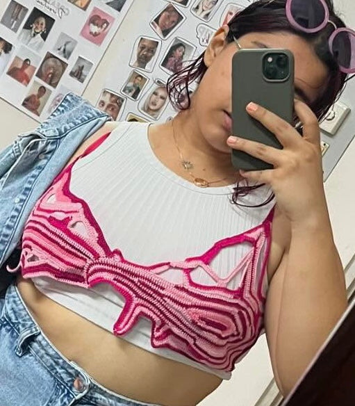 SEA OF TRANQUILITY BRALETTE TOP