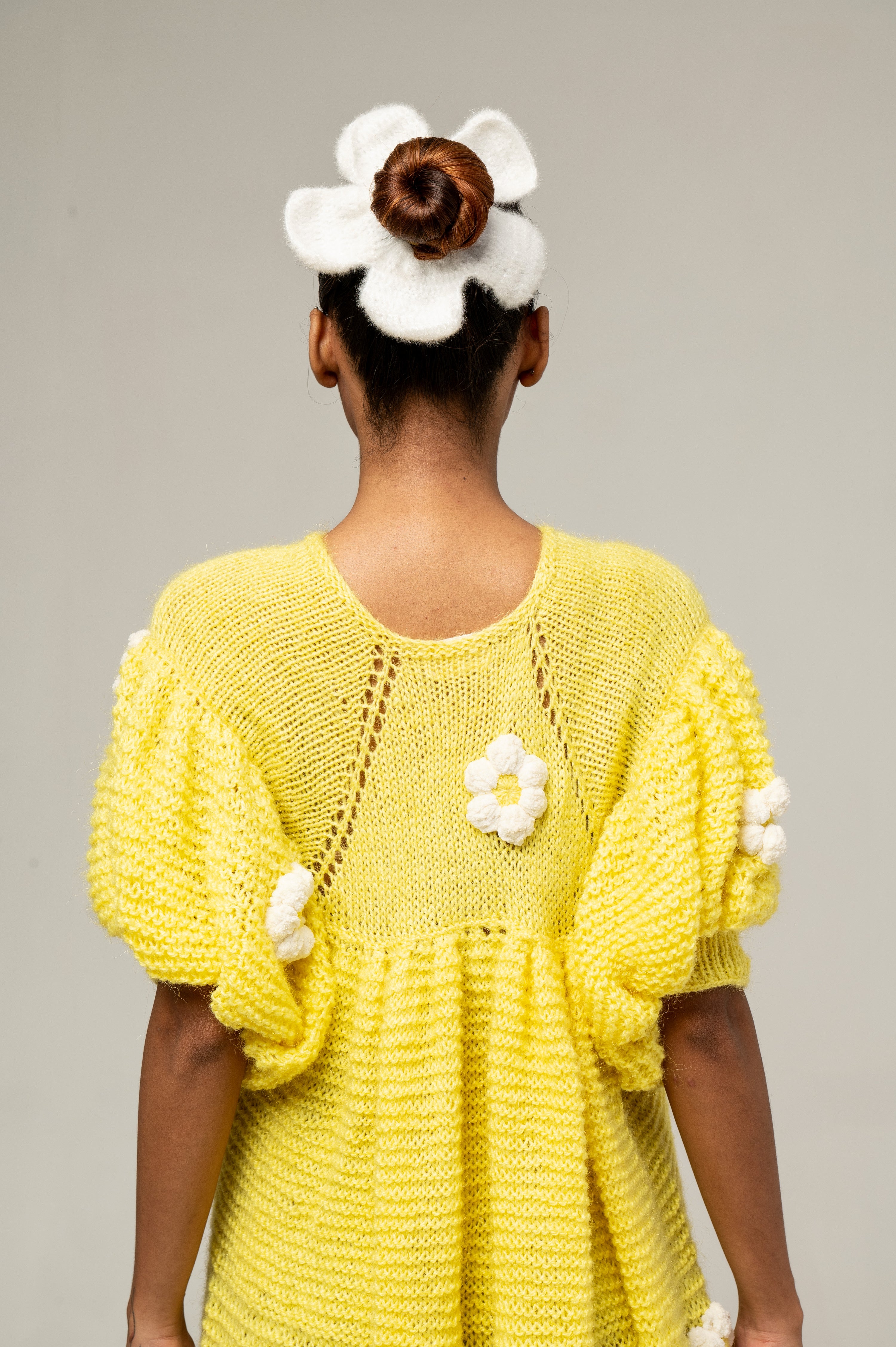 HANDKNITTED SUNSHINE DRESS