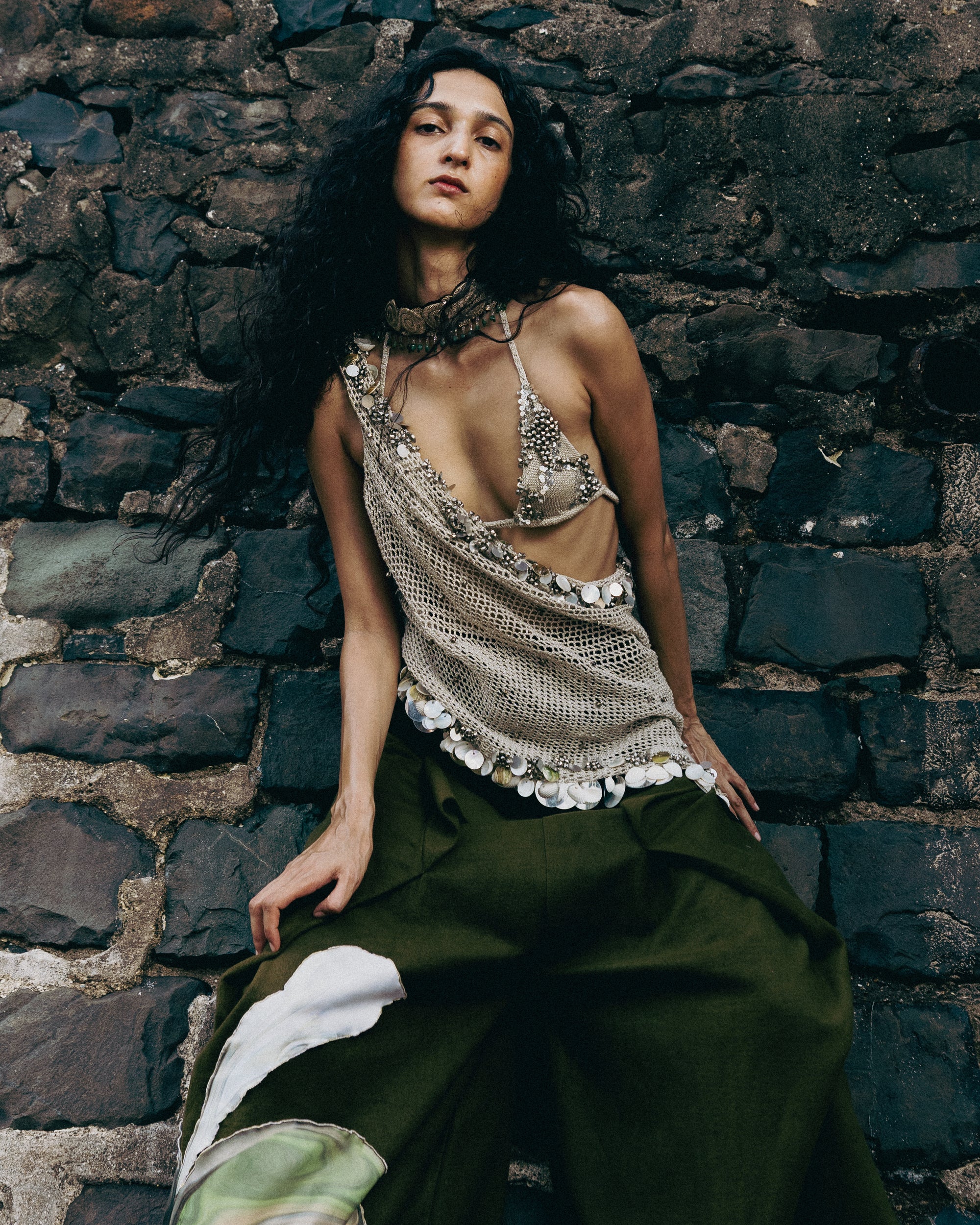 JENICE SHELL TOP WITH BRALETTE