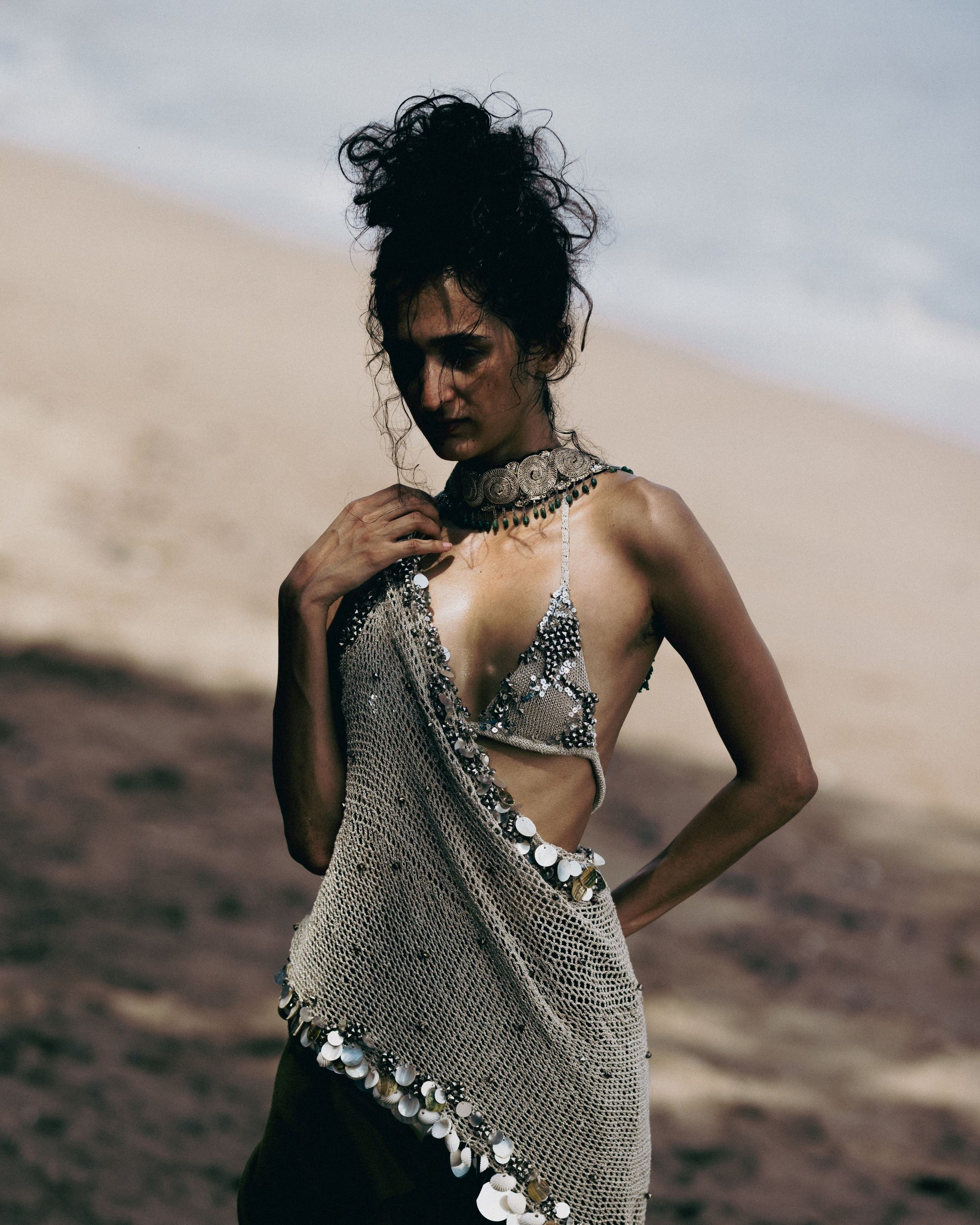JENICE SHELL TOP WITH BRALETTE