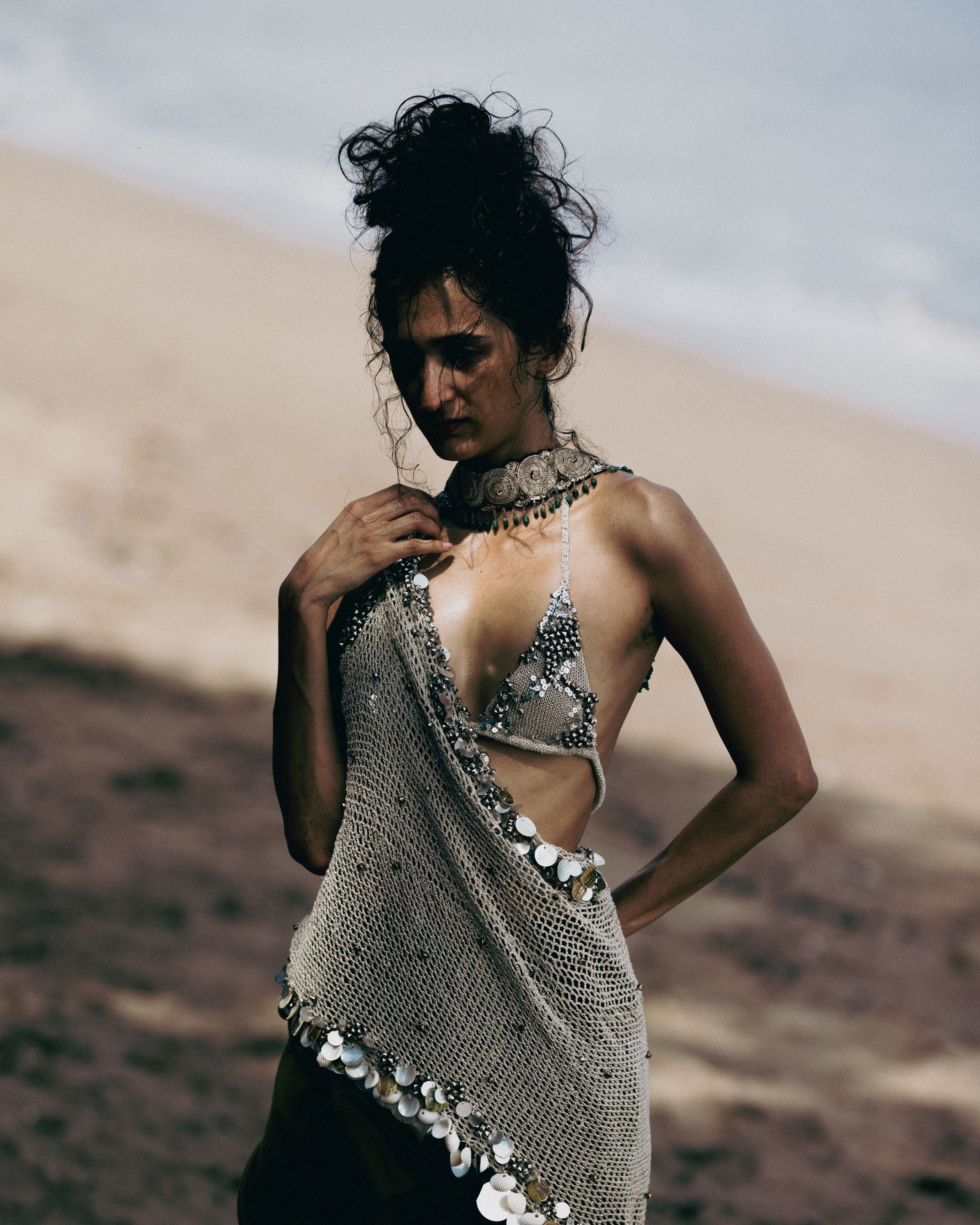 JENICE SHELL TOP WITH BRALETTE