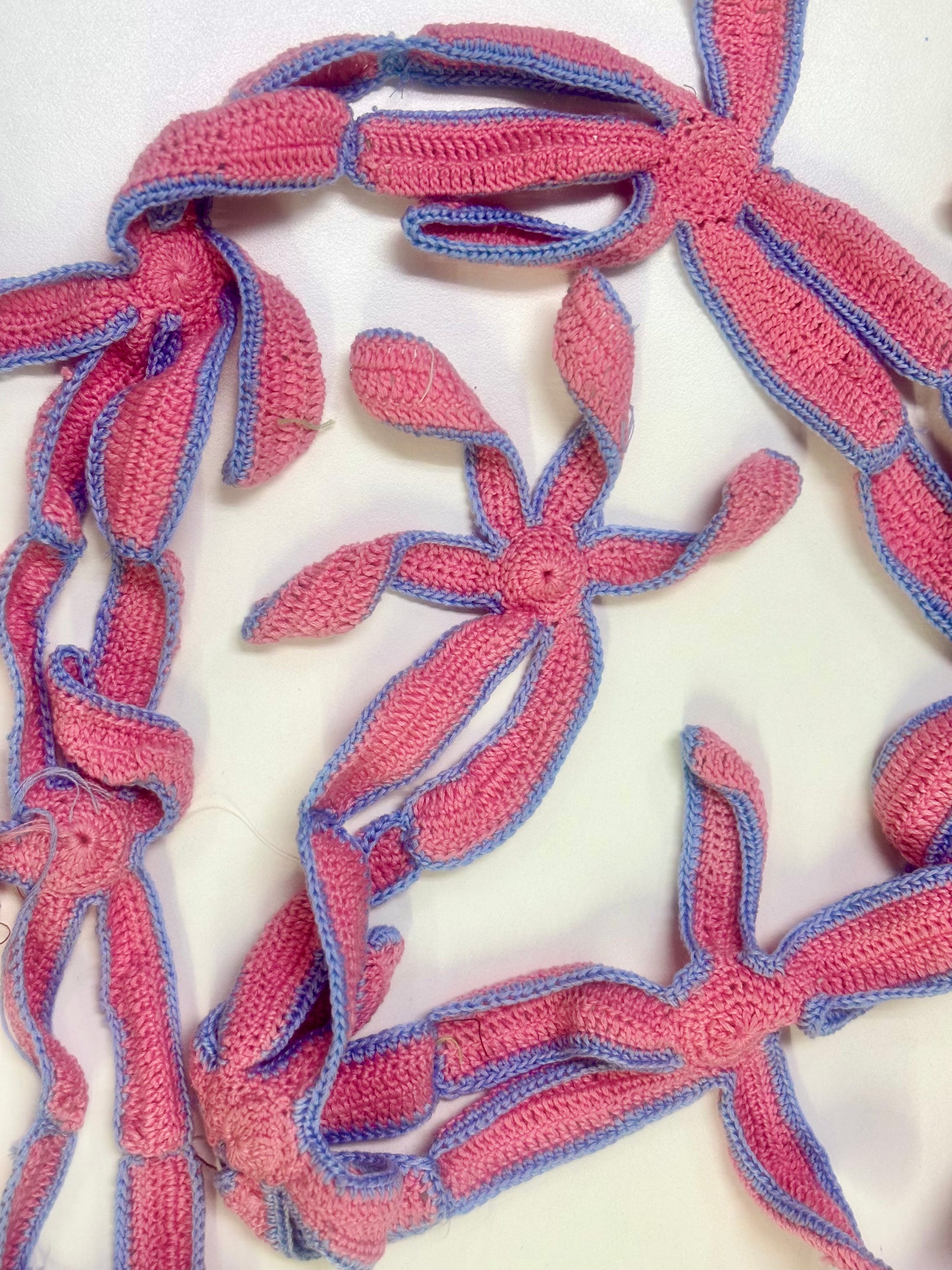 WILDFLOWER CHAIN SCARF