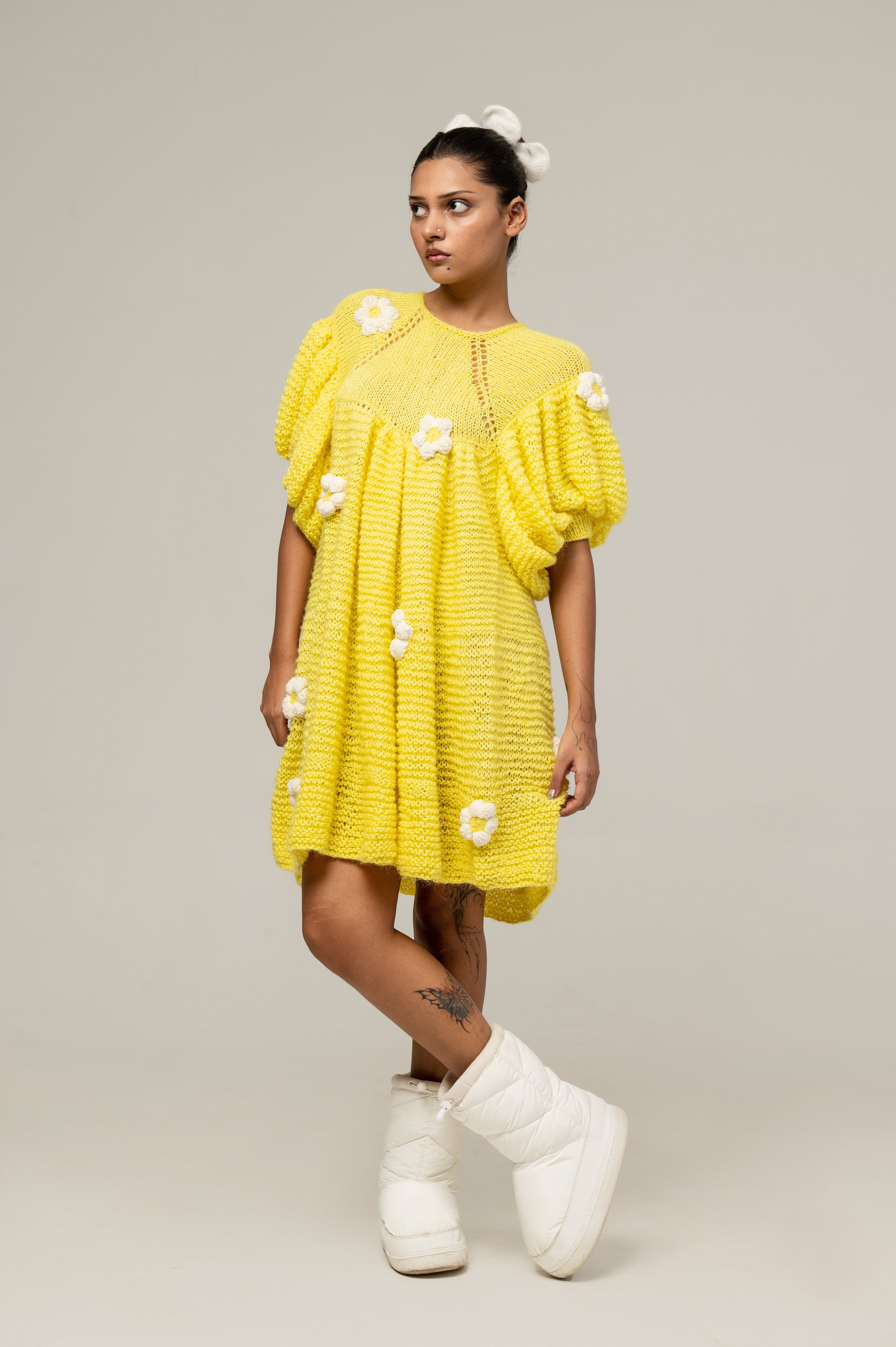 HANKNITTED SUNSHINE DRESS