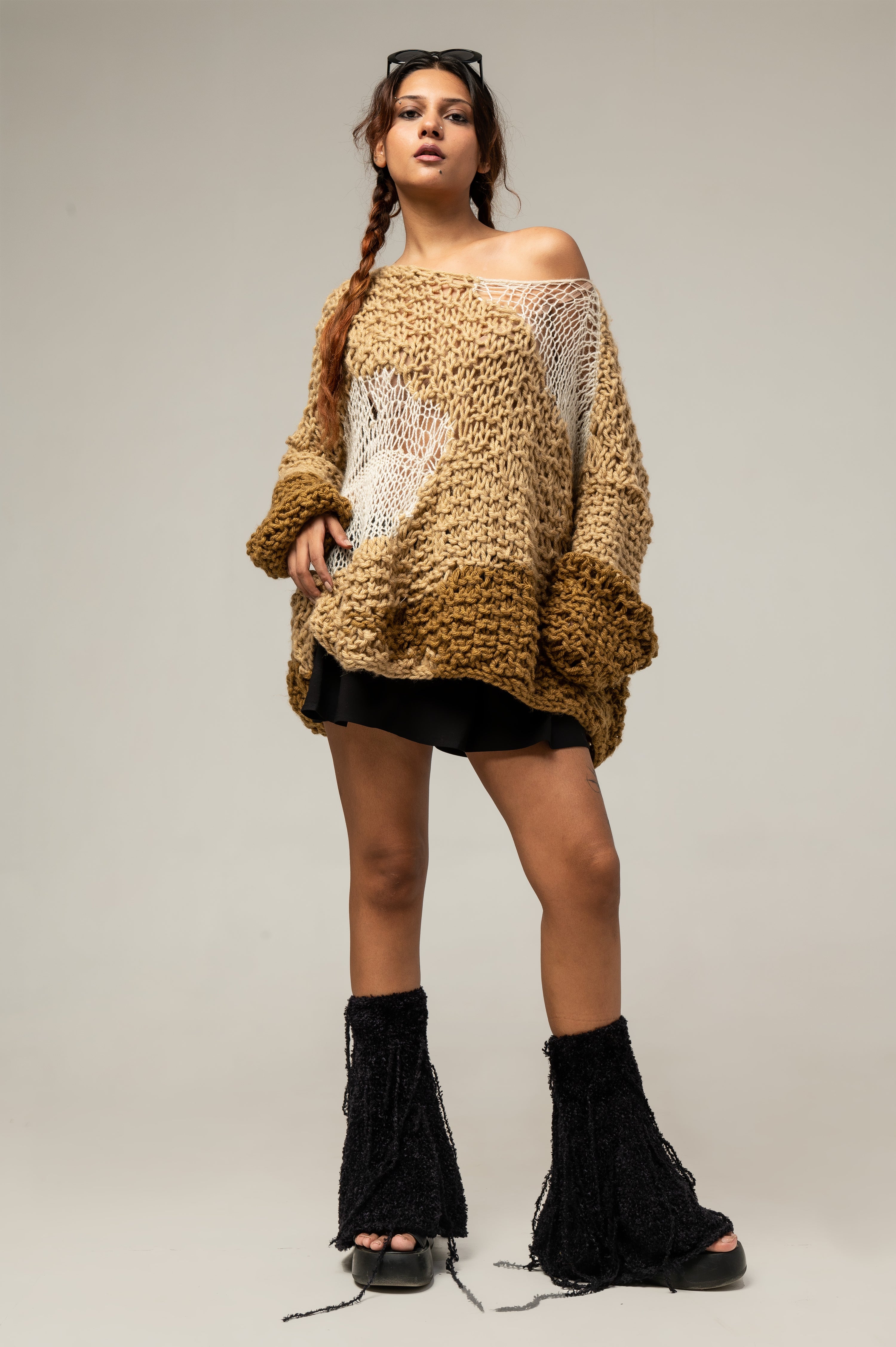 MOCHA CLOUD SWEATER